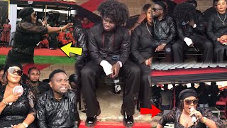 Empress Gifty Solid Perfomance at Kuami Eugene Dad’s Funeral..Bro.Sammy & Kuami