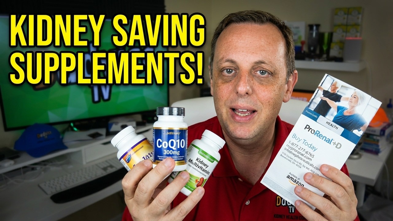 Dadvice Tv Chronic Kidney Disease Supplements For Improving Kidney