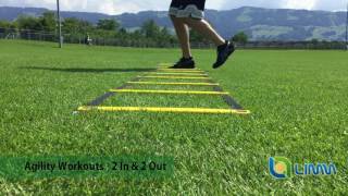 Agility Ladder Drills: 2 In \u0026 2 Out