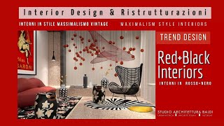 HOME RESTYLING: Idee arredo appartamento contemporaneo stile massimalista vintage | 3D HOME TOUR