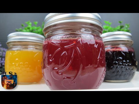 Recipe for fresh fruit syrup