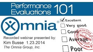 Performance Evaluations  101  - A powerful tool to boost employee productivity!
