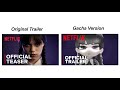 Wednesday Addams Trailer & Gacha Trailer Comparison by GWENGIGGLES2