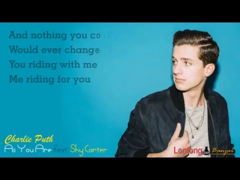 Download Mp3 Charlie Puth As You Are | download charlie puth as you are ft shy carter lyric mp3 Download Mp3 Charlie Puth As You Are | download charlie puth as you are ft shy carter lyric mp3