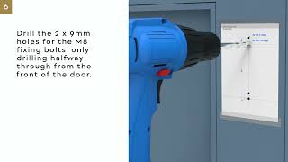 DKB200 Ring Door Knocker Fitting Instruction