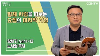 [생명의 삶 큐티] 형제 사랑을 떠보는 요셉의 마지막 시험 (20221107)