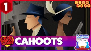 Cahoots (Trick Taking) from Mayday Games, 4 players (Live Play Through) #1