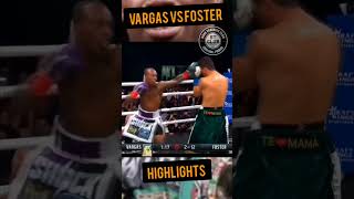 Rey Vargas vs O’Shaquie Foster (WBC Super-Featherweight World Title) Highlights