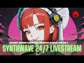 Japanese Synthwave Music to Relax and Concentrate | 24/7 LIVESTREAM #backgroundmusic #relaxingmusic