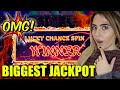 RECORD SMASHED!!! BIGGEST Lucky Chance Spin JACKPOT EVER on Dragon Link Autumn Moon!