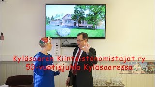 kyläsaaren kiinteistönomistajat 50 vuotta