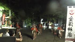 令和4年大槌稲荷神社祭典　宵夜　金澤神楽