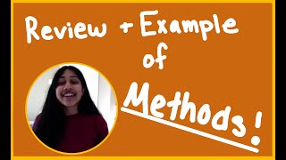 Method Review! (Review on Loops and Try-Catch Statements in Java Pt. 2)