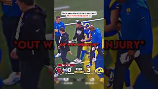 Rams NEW Kicker is OUT for the Season 😭☠️ #shorts #nfl