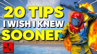 20 Rust Tips I Wish I Knew SOONER | Ultimate Rust Beginner Guide
