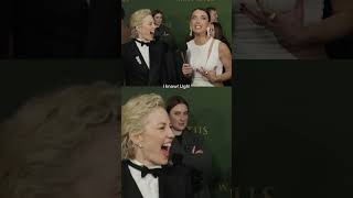 She does it all.