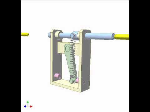 Spring Toggle Mechanism 10 Youtube