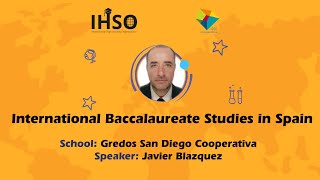 Javier Blazquez - International Baccalaureate Studies in Spain