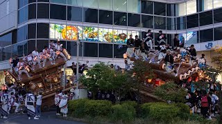 令和4年5月4日　東灘だんじり祭り JR住吉駅練り廻し(吉田區・空區・西區)