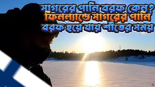 সাগরের পানি বরফ কেন? ফিনল্যান্ডে সাগরের পানি বরফ হয়ে যায় শীতের সময় - Finland Weather Year Round