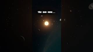 The Sun now vs. The Sun in 5 billion years?? #sun #giant #redgiant #space #cosmos #astronomy