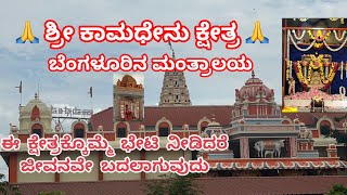 ಕಾಮಧೇನು ಕ್ಷೇತ್ರ || Kamadenu Kshetra || ಬೆಂಗಳೂರಿನ ಮಂತ್ರಾಲಯ 🙏