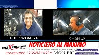 Noticiero Al Máximo Con Marco Antonio Glez ''El Chonito''  Y El Betun Vizcarra #Podcast377