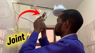 How To Install An Instant Shower Head In A Bathroom| Step by Step Guide.