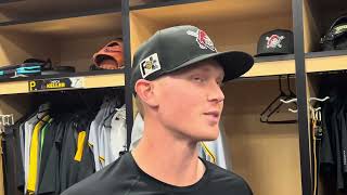 Mitch Keller speaks on his first spring training appearance