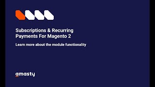 Amasty 🗓 Subscriptions & Recurring Payments for Magento 2 | Trailer