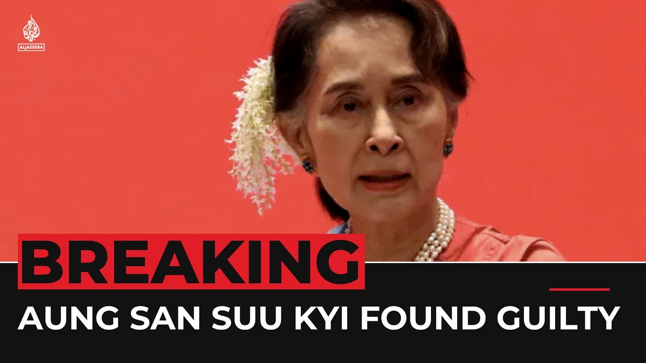 Myanmar Court Finds Aung San Suu Kyi Guilty, Adds 7 Years In Jail - YouTube