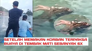 Masyarakat di gegerkan seekor buaya memakan manusia di Pulau Tello (Nias Selatan)