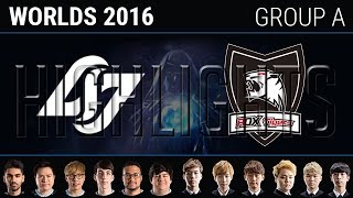 CLG vs ROX Tigers Highlights, S6 World Championship 2016 Group B Day 4, CLG vs ROX