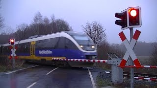 Spoorwegovergang Coesfeld (D) // Railroad crossing // Bahnübergang