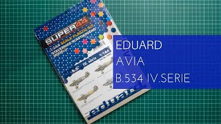 Eduard 1/144 Avia B.534 IV.Serie Super44 (4453) Review