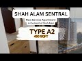 Shah Alam Sentral (SA Sentral)  |  TYPE A 450sqft