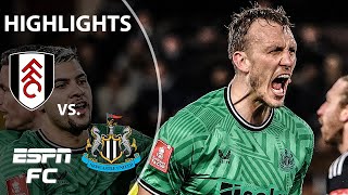 Fulham vs. Newcastle | FA Cup Highlights | ESPN FC