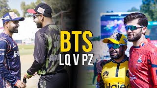 BTS | Reactions of Peshawar zalmi vs Lahore Qalandars | HBL PSL 2023 |