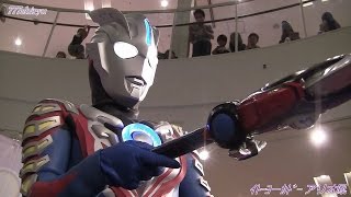 【ウルトラマンオーブ】ハリケーンスラッシュ②レッドキングvsギガス特撮キャラクターヒーロー＆ウルトラ怪獣ショー★イトーヨーカドーアリオ鳳Ultraman Orb Hurricane Slash