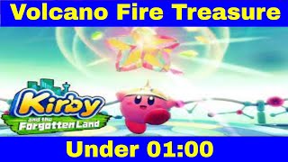 Kirby and the Forgotten Land: Volcano Fire Treasure (Treasure Road)