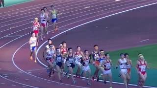 20161217 第二回長距離記録会　男子5000m　第6組