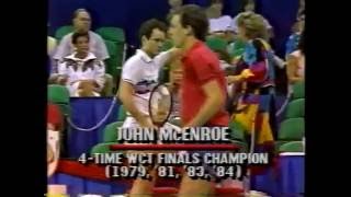 Miloslav Mecir vs McEnroe Final - Dallas 1987