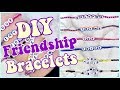 How to Make 3 EASY Friendship Bracelets! (VSCO inspired, adjustable!)