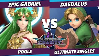 CfC SSBU - Epic Gabriel (Palutena) Vs. Daedalus (Young Link) Smash Ultimate Pools