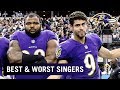 Who Are the Best & Worst Singers on the Team? | Baltimore Ravens Superlatives