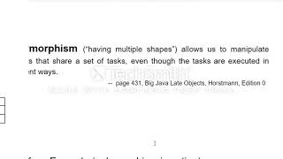 Inheritance, polymorphism and Interface concept