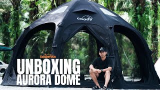 COODY 19.6 AURORA DOME UNBOXING | HUGE INFLATABLE AIR TENT