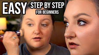 A TRUE BEGINNERS GUIDE TO FOUNDATION, CONCEALER, BRONZER, BLUSH & HIGHLIGHT - STEP BY STEP