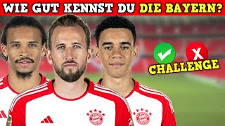FC Bayern Quiz: Wie gut kennst du die Bayern Spieler?  👀 ⚽️ Fußball Quiz 2024