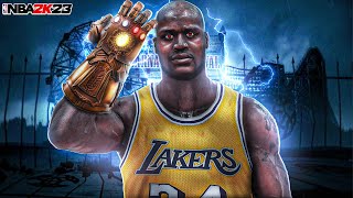 This SHAQ BUILD Is UNSTOPPABLE After The Patch in NBA 2K23! (Uncut REC OT Thriller)